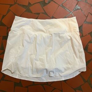 Athleta: Run With It Skort - White - Medium